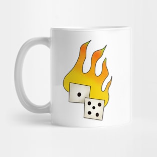 fire dice Mug